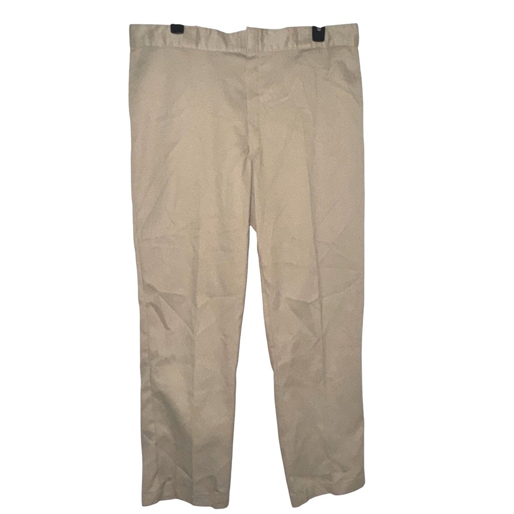 Dickies 874 Original Fit Pants Men 42x32 Khaki‎ Flex Workwear Rugged Outdoors